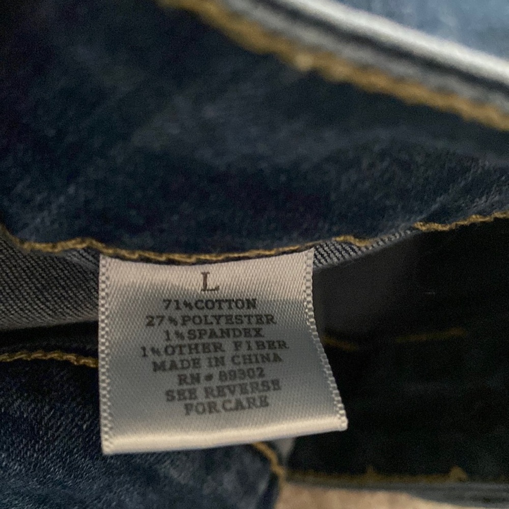 Button down denim mini Size Large - Picture 4 of 8